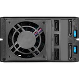 SilverStone FS303 disk array Sort, Indramning Sort, HDD, SSD, SATA, 3.5", 6 Gbit/sek., Sort, 1 blæser(e)