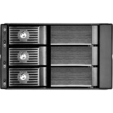 SilverStone FS303 disk array Sort, Indramning Sort, HDD, SSD, SATA, 3.5", 6 Gbit/sek., Sort, 1 blæser(e)