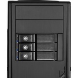 SilverStone FS303 disk array Sort, Indramning Sort, HDD, SSD, SATA, 3.5", 6 Gbit/sek., Sort, 1 blæser(e)