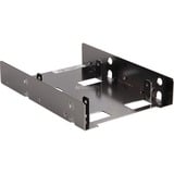 SilverStone SST-SDP08B drive bay panel 8,89 cm (3.5") Sort, Nikkel, Monteringsrammen Sort, 8,89 cm (3.5"), Sort, Nikkel, 101,6 mm, 146 mm, 25,4 mm, 160 g, Lite detail