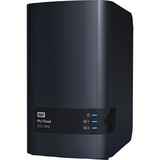 WD My Cloud EX2 Ultra NAS Desktop Ethernet LAN Sort Armada 385 Sort, NAS, Desktop, Marvell, Armada 385, 6 TB, Sort