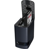 WD My Cloud EX2 Ultra NAS Desktop Ethernet LAN Sort Armada 385 Sort, NAS, Desktop, Marvell, Armada 385, 6 TB, Sort