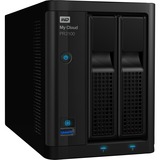 WD My Cloud PR2100 NAS Desktop Ethernet LAN Sort N3710 NAS, Desktop, Intel® Pentium®, N3710, 4 TB, Sort