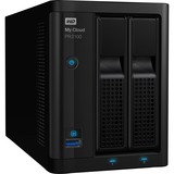 WD My Cloud PR2100 NAS Desktop Ethernet LAN Sort N3710 NAS, Desktop, Intel® Pentium®, N3710, 20 TB, Sort