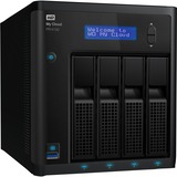 WD My Cloud PR4100 NAS Desktop Ethernet LAN Sort N3710 Sort, NAS, Desktop, Intel® Pentium®, N3710, 8 TB, Sort