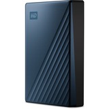 WD My Passport Ultra ekstern harddisk 5000 GB Blå Blå/Sort, 5000 GB, 3.2 Gen 1 (3.1 Gen 1), Blå