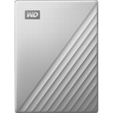 WD My Passport Ultra for Mac ekstern harddisk 5000 GB Sølv Sølv/Sort, 5000 GB, 3.2 Gen 1 (3.1 Gen 1), Sølv