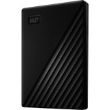 WD My Passport ekstern harddisk 1000 GB Sort Sort, 1000 GB, 2.5", 3.2 Gen 1 (3.1 Gen 1), Sort