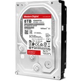 WD Red Pro 3.5" 8000 GB Serial ATA III, Harddisk 3.5", 8000 GB, 7200 rpm