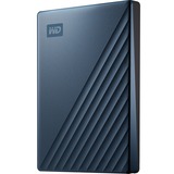 WD WDBFTM0040BBL-WESN ekstern harddisk 4000 GB Sort, Blå Blå/Sort, 4000 GB, 3.2 Gen 1 (3.1 Gen 1), Sort, Blå