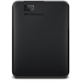 WD WD Elements Portable ekstern harddisk 4000 GB Sort Sort, 4000 GB, 2.5", 3.2 Gen 1 (3.1 Gen 1), Sort