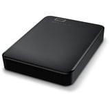 WD WD Elements Portable ekstern harddisk 4000 GB Sort Sort, 4000 GB, 2.5", 3.2 Gen 1 (3.1 Gen 1), Sort