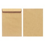 Herlitz 10388379 kuvert Pap Brun, Taske til forsendelse Brown, B4 (250 x 353 mm), Pap, Brun, 100 g/m²