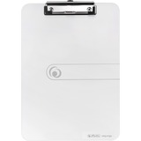 Herlitz 11205697 opslagstavle A4 Metal, Plast, Polystyren Transparent, Clipboard gennemsigtig, Transparent, 80 ark, A4, Metal, Plast, Polystyren