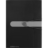 Herlitz 11205986 folder Polypropylen (PP) Sort A4, Organizer Sort, A4, Polypropylen (PP), Sort, 1 stk