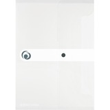 Herlitz 11207065 folder Polypropylen (PP) Transparent, Taske gennemsigtig, Polypropylen (PP), Transparent, 1 stk, 4800 stk, 60 stk, 6 stk