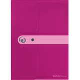 Herlitz 11217122 folder Polypropylen (PP) Lyserød A4, Taske Pink, A4, Polypropylen (PP), Lyserød, 1 stk