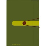 Herlitz 11411253 folder Polypropylen (PP) Grøn, Mappe mørk grøn, Polypropylen (PP), Grøn, Landskab, Visitkort, Elastik, 1 stk