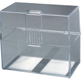 Herlitz 1907021 bakke til kortindeksering A7, Cardfile system gennemsigtig, A7, Plast, Transparent, Tyskland