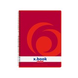 Herlitz 297531 blok og notesblok, College blok Rød