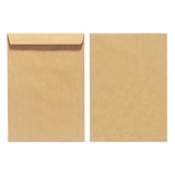 Herlitz 735498 kuvert Papir Brun, Taske til forsendelse Brown, C4 (229 x 324 mm), Papir, Brun, 90 g/m²