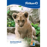 Pelikan 224840 speciel papir til kunsthåndværk Kunstpapirpude 20 ark, Hæfte Kunstpapirpude, 100 g/m², 20 ark