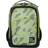be bag be.bag be.ready rygsæk Skolerygsæk Camouflage Polyester camouflage/Sort, Dreng/Pige, Notebook rum, Vandfast, Polyester