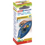 tesa Roller Limtape Blå/gennemsigtig, Dry, Limtape, 1 stk, 8,4 mm, 8,5 m