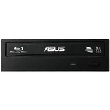 ASUS BW-16D1HT Retail Silent optisk diskdrev Intern Blu-Ray RW Sort, Blu-ray brænder Sort, Sort, Bakke, Vertikal/horisontal, Desktop, Blu-Ray RW, SATA, Detail