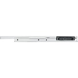 ASUS SDRW-08U1MT optisk diskdrev Intern DVD-RW Sort, DVD-brænder Sort, Sort, Bakke, Vandret, Notebook, DVD-RW, SATA, Detail
