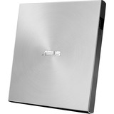 ASUS SDRW-08U7M-U optisk diskdrev DVD±RW Sølv, ekstern DVD-brænder Sølv, Sølv, Bakke, Vertikal/horisontal, Desktop/notebook, DVD±RW, USB 2.0