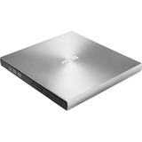 ASUS SDRW-08U7M-U optisk diskdrev DVD±RW Sølv, ekstern DVD-brænder Sølv, Sølv, Bakke, Vertikal/horisontal, Desktop/notebook, DVD±RW, USB 2.0