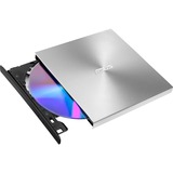 ASUS ZenDrive U9M optisk diskdrev DVD±RW Sølv, ekstern DVD-brænder Sølv, Sølv, Bakke, Vandret, Notebook, DVD±RW, USB 2.0