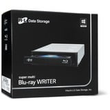 Hitachi-LG Data Storage Super Multi Blu-ray Writer optisk diskdrev Intern Blu-Ray RW Sort, Blu-ray brænder Sort, Sort, Bakke, Desktop, Blu-Ray RW, SATA, 60000 t, Detail