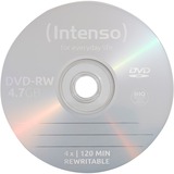 Intenso DVD-R 4.7GB, 16x 4,7 GB 50 stk, DVD tomme medier 16x, DVD-R, 120 mm, Kageæske, 50 stk, 4,7 GB