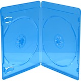 MediaRange BOX39-2-50 optisk disk etui Blu-ray etui 2 diske Blå, Transparent Blå/gennemsigtig, Blu-ray etui, 2 diske, Blå, Transparent, Plast, 120 mm, Støvresistent, Ridseresistent, Stødresistent