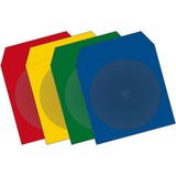MediaRange BOX67 optisk disk etui 1 diske Blå, Grøn, Rød, Gul Etui, 1 diske, Blå, Grøn, Rød, Gul, Papir, 120 mm, Støvresistent, Bulk