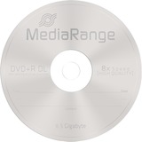 MediaRange MR465 tom DVD 8,5 GB DVD+R DL 5 stk, DVD tomme medier DVD+R DL, Slimcase, 5 stk, 8,5 GB