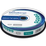 MediaRange MR466 tom DVD 8,5 GB DVD+R DL 10 stk, DVD tomme medier DVD+R DL, Kageæske, 10 stk, 8,5 GB