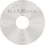 MediaRange MR466 tom DVD 8,5 GB DVD+R DL 10 stk, DVD tomme medier DVD+R DL, Kageæske, 10 stk, 8,5 GB