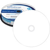 MediaRange MR500 25GB BD-R 10pcs read/write Blu-ray medie (BD), Blu-ray-diske BD-R, 25 GB, 6x, Kageæske, 10 stk, Detail