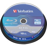 Verbatim 43746 blank Blu-ray disk BD-R 50 GB 10 stk, Blu-ray-diske 50 GB, BD-R, Spindel, 10 stk, Detail