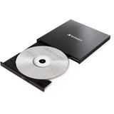 Verbatim 43886 optisk diskdrev DVD±RW Sort, ekstern DVD-brænder Sort, Bakke, Desktop/notebook, DVD±RW, USB 3.2 Gen 1 (3.1 Gen 1), CD-R, CD-RW, DVD+R, DVD+R DL, DVD+RW, DVD-R, DVD-R DL, DVD-RW
