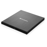 Verbatim 43888 optisk diskdrev Blu-Ray DVD Combo Sort, Blu-ray brænder Sort, Sort, Top, Notebook, Blu-Ray DVD Combo, Serial ATA III, BD, BD-R, BD-R DL, CD, DVD