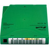 Hewlett Packard Enterprise LTO-8 Ultrium 30TB RW Data Cartridge Tomt databånd 12000 GB 1,27 cm, Streamer-medium Grøn, Tomt databånd, LTO, 12000 GB, 30000 GB, 30 År, 183 kA/m