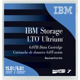 IBM LTO Ultrium 7 Data Cartridge Tomt databånd 6000 GB, Streamer-medium Sort, Tomt databånd, LTO, 6000 GB, 15000 GB, LTO Ultrium 7, 2,5:1