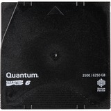 Quantum Ultrium 6 Tomt databånd 2500 GB LTO 1,27 cm, Streamer-medium Sort/grå, Tomt databånd, LTO, 2500 GB, 6250 GB, 2,5:1, Sort