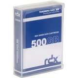 Tandberg 8541-RDX Backup-lagringsmedie RDX-patron 500 GB, Afsættelig disk medier RDX-patron, RDX, 500 GB, 15 ms, Sort, 550000 t