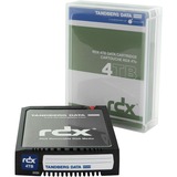 Tandberg 8824-RDX Backup-lagringsmedie RDX-patron 4000 GB, Afsættelig disk medier RDX-patron, RDX, 4000 GB, FAT32, NTFS, exFAT, ext4, Sort, 550000 t