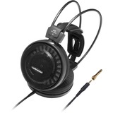 Audio-Technica ATH-AD500X hovedtelefoner/headset 3,5 mm stik Sort Sort, Hovedtelefoner, Headset, Musik, Sort, 3 m, Ledningsført
